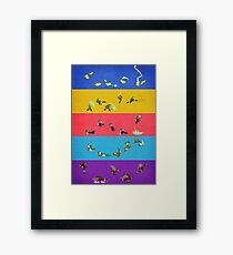 Simply Melee Poster Three Framed Print