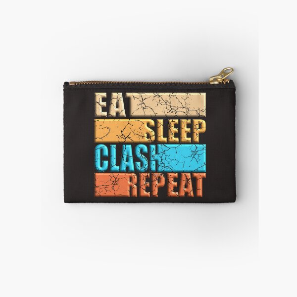 Item preview, 3D DESIGN - EAT SLEEP CLASH REPEAT - Funny designed and sold by LawsonMacdolan.