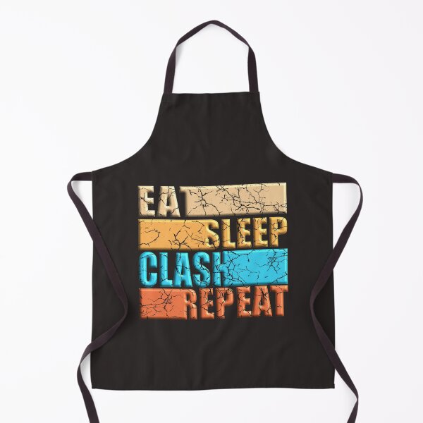 Item preview, 3D DESIGN - EAT SLEEP CLASH REPEAT - Funny designed and sold by LawsonMacdolan.