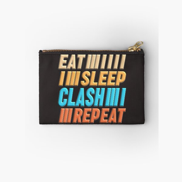 Item preview, 3D DESIGN - EAT SLEEP CLASH REPEAT - Funny designed and sold by LawsonMacdolan.