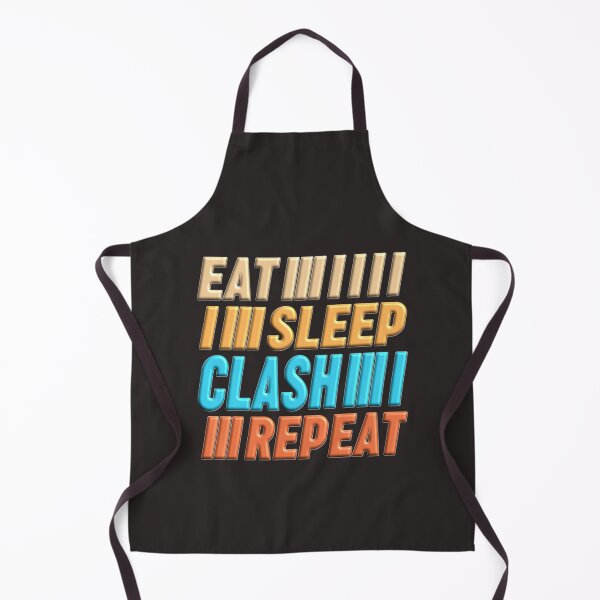 Item preview, 3D DESIGN - EAT SLEEP CLASH REPEAT - Funny designed and sold by LawsonMacdolan.