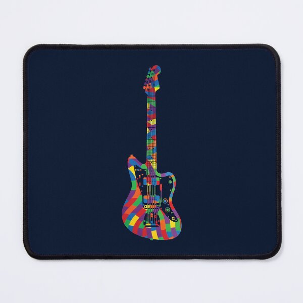 Item preview, Offset Body Style Electric Guitar Colorful Texture designed and sold by nightsworthy.
