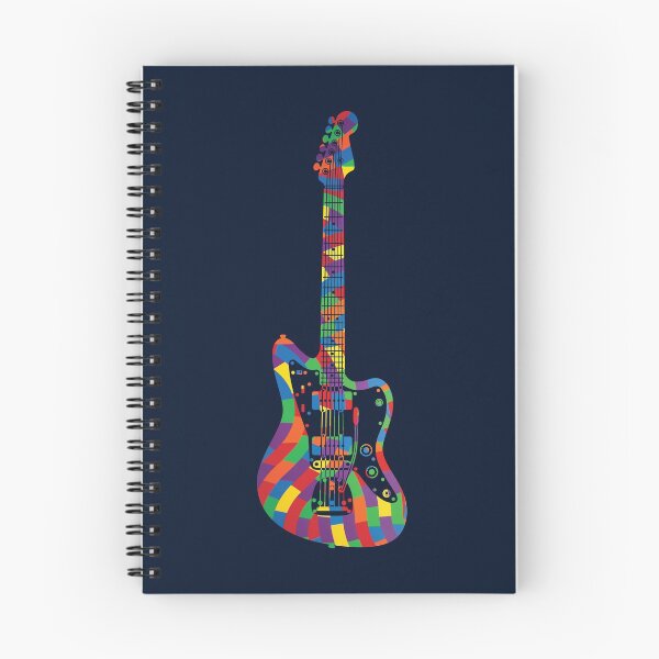Item preview, Offset Body Style Electric Guitar Colorful Texture designed and sold by nightsworthy.