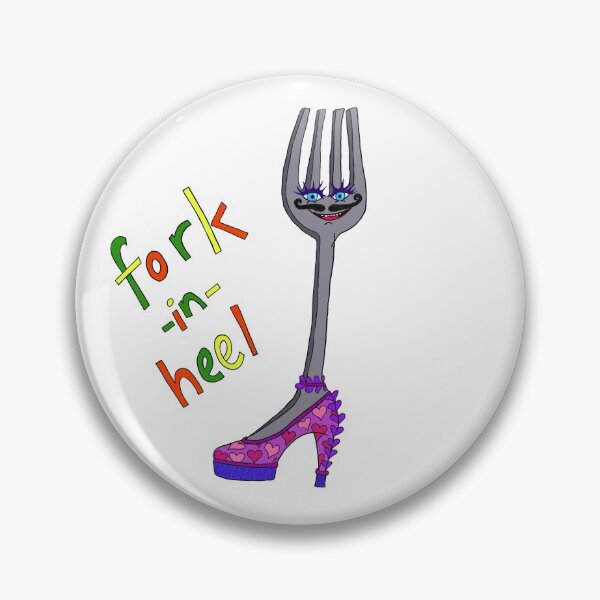 Item preview, Fork in Heel designed and sold by MickeyLaLa.