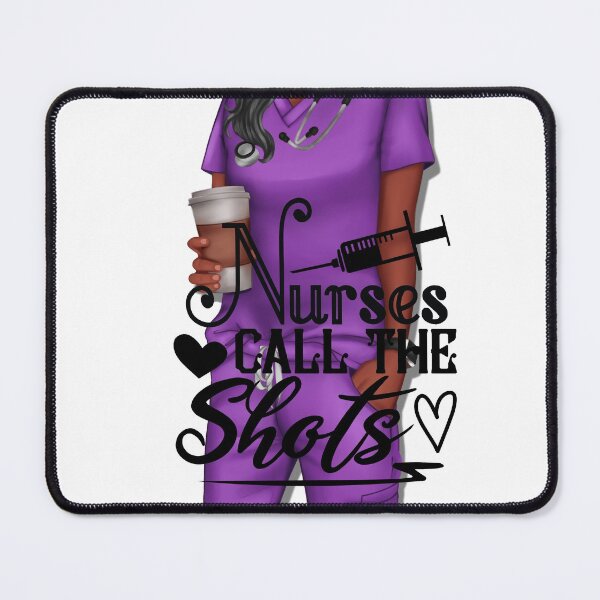 Item preview, Nurses call the shots designed and sold by craftduck.
