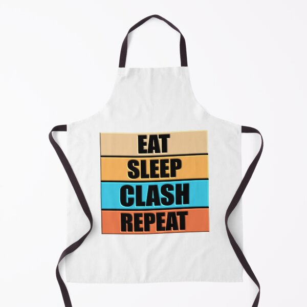 Item preview, 3D DESIGN - EAT SLEEP CLASH REPEAT - Funny designed and sold by LawsonMacdolan.