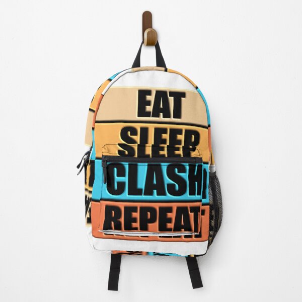 Item preview, 3D DESIGN - EAT SLEEP CLASH REPEAT - Funny designed and sold by LawsonMacdolan.