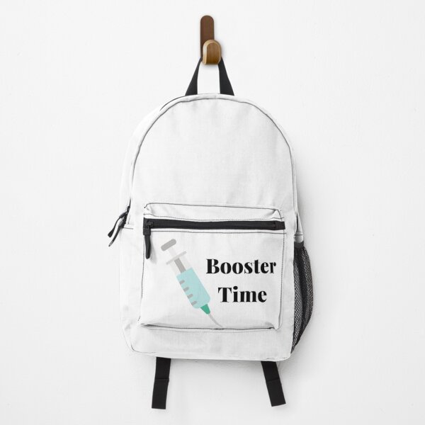 Item preview, Booster Time - Covid Booster Shot for Vaccinated People (Black Text) designed and sold by CaitU.