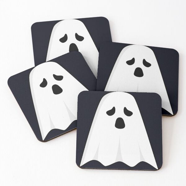Item preview, Halloween Cute Ghost Cartoon designed and sold by createdbyaldrin.