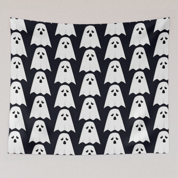 Item preview, Halloween Cute Ghost Cartoon designed and sold by createdbyaldrin.
