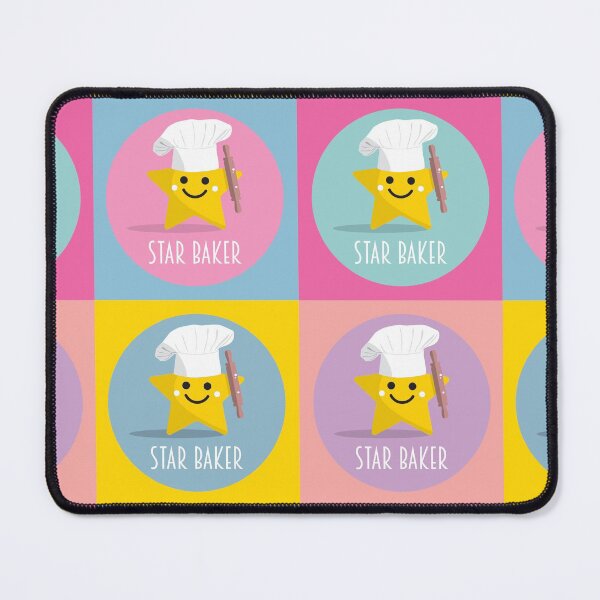 Item preview, Cute Star Baker with Rolling Pins designed and sold by VicEllisArt.