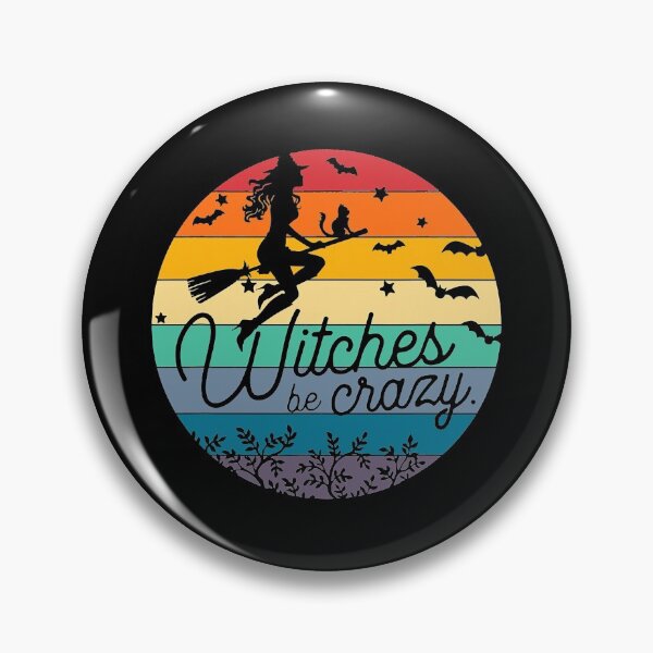 Item preview, Funny Halloween Gift Witches Be Crazy designed and sold by JaniceRuthArts.