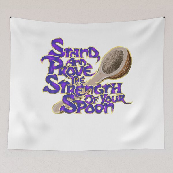 Item preview, Strength of Your Spoon Blue The Dark Crystal Wide Resistance Universe designed and sold by CrystalGloria.