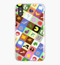 Smash Brothers Emblems iPhone Case