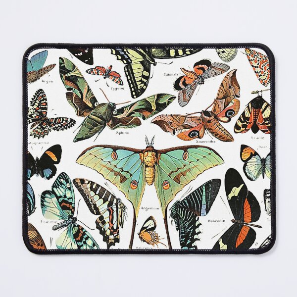 Item preview, botanical butterflies pattern  designed and sold by exr378.