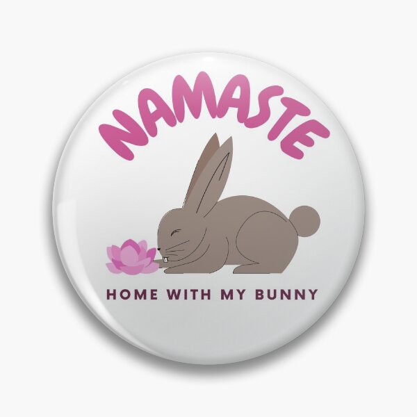 Item preview, Namaste home with my bunny designed and sold by Designforoz.
