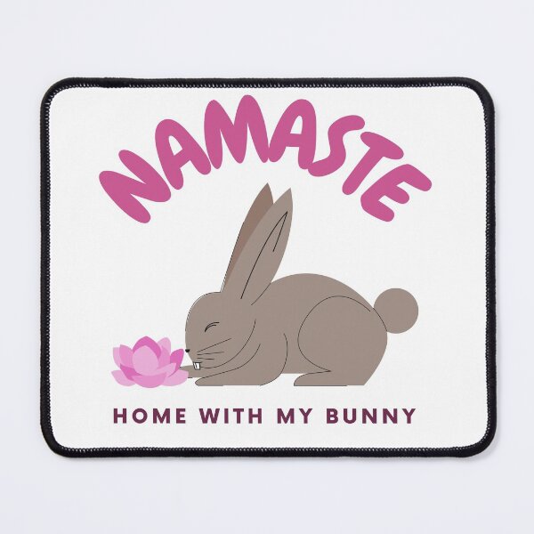Item preview, Namaste home with my bunny designed and sold by Designforoz.