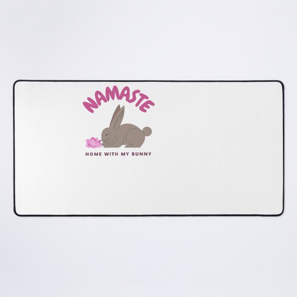 Item preview, Namaste home with my bunny designed and sold by Designforoz.