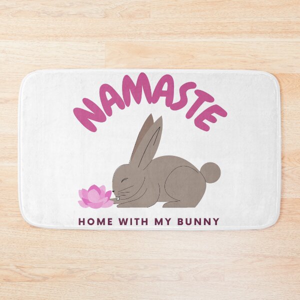 Item preview, Namaste home with my bunny designed and sold by Designforoz.