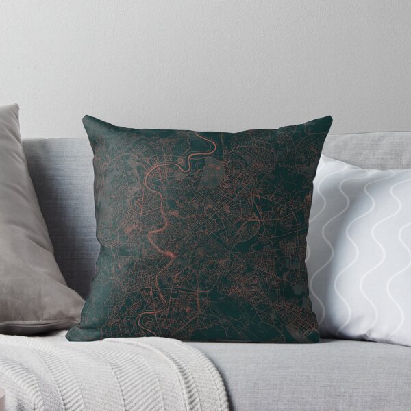 Item preview, Rome Map Red designed and sold by HubertRoguski.