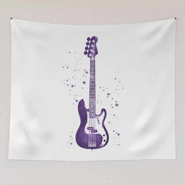Item preview, P-Style Bass Guitar Universe Texture designed and sold by nightsworthy.