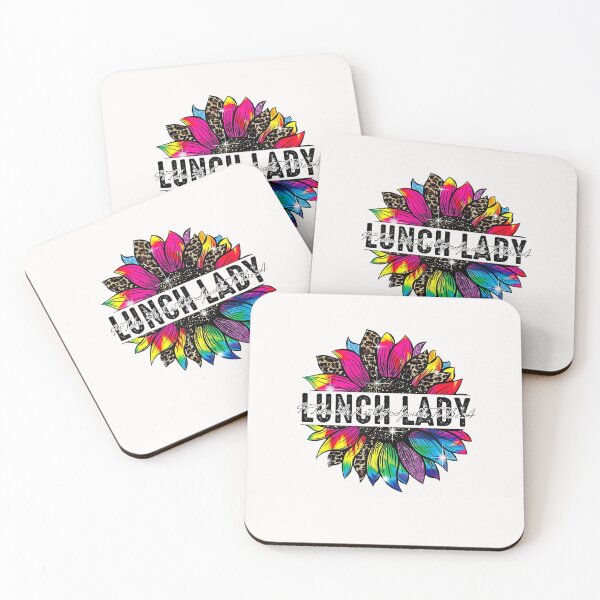 Item preview, Lunch Lady Sunflower Leopard Tie Dye Back To School T-Shirt designed and sold by Bener-Zurich.