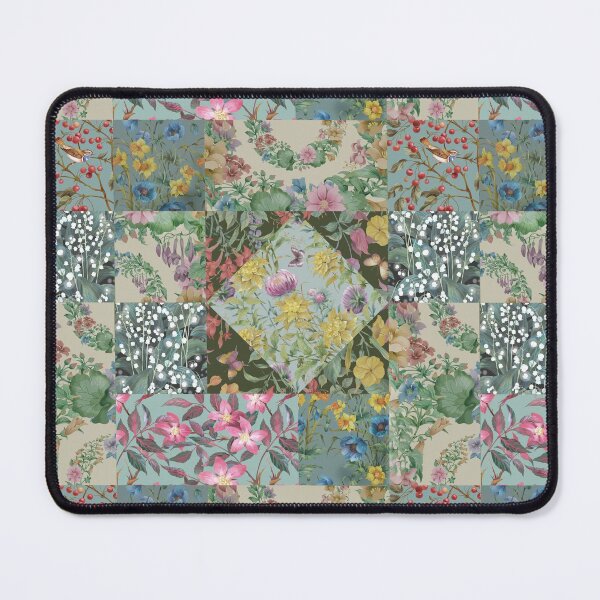 Item preview, Decorative flower patchwork #2 designed and sold by fairytaleprints.