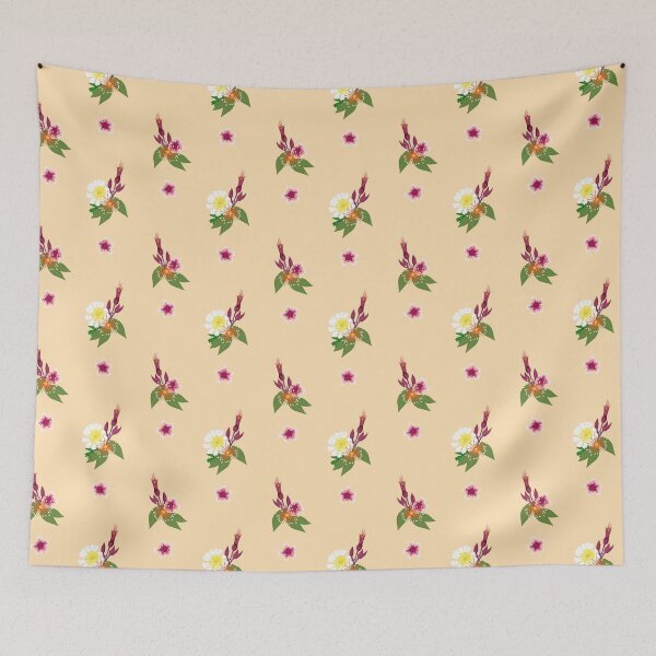 Item preview, New Zealand Native Flower Posy designed and sold by SquibbleDesign.