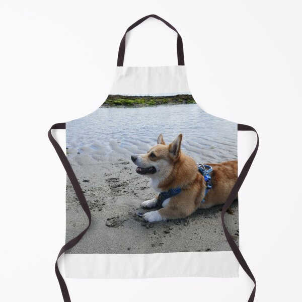 Item preview, A corgi at the beach designed and sold by willy92.