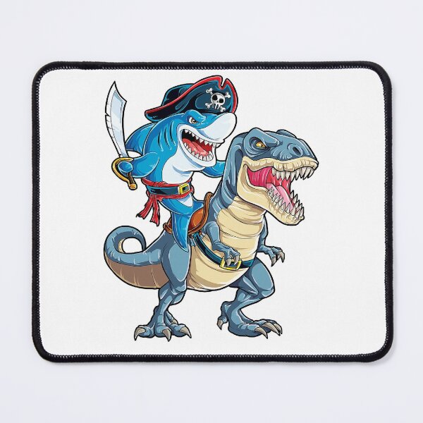 Item preview, Shark Pirate Dinosaur  designed and sold by JaniceRuthArts.