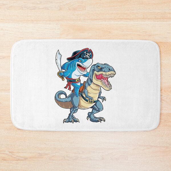 Item preview, Shark Pirate Dinosaur  designed and sold by JaniceRuthArts.