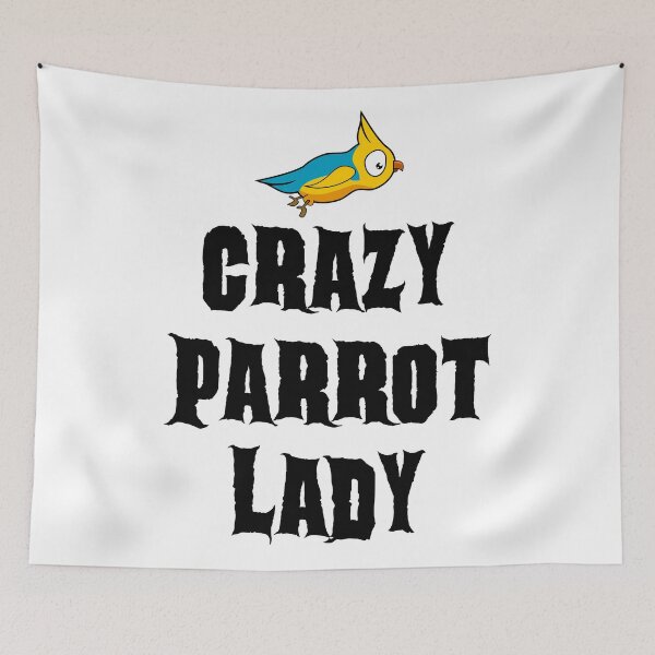 Item preview, Crazy Parrot Lady  designed and sold by ojdart.