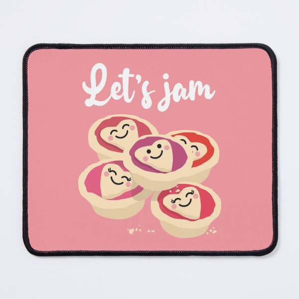 Item preview, Let's Jam (Tarts) - Pink designed and sold by VicEllisArt.