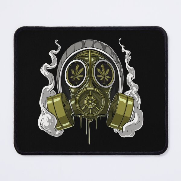 Item preview, Weed Gas Mask designed and sold by underheaven.