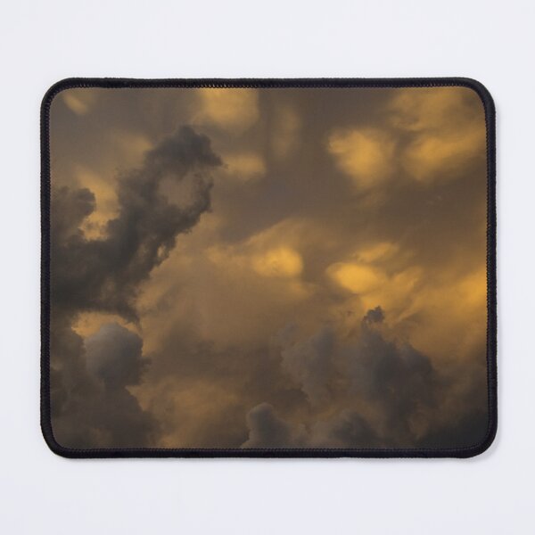 Item preview, Storm Clouds Sunset - Ominous Grays and Yellows designed and sold by Georgia Mizuleva.