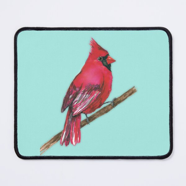 Item preview, A Northern cardinal watercolor designed and sold by Bwiselizzy.