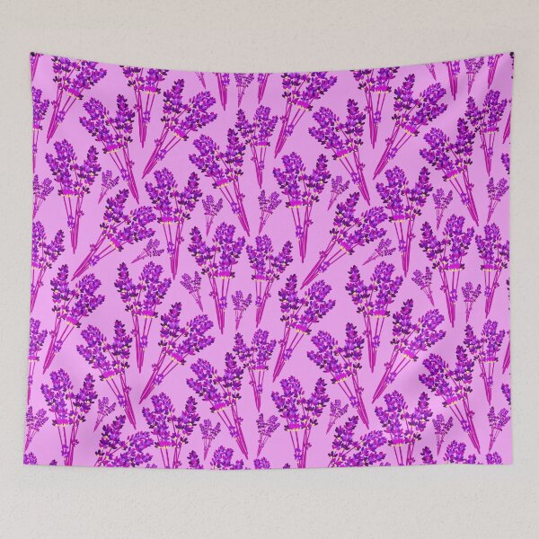 Item preview, Lavender Pattern - Sunset designed and sold by SilverPegasus.