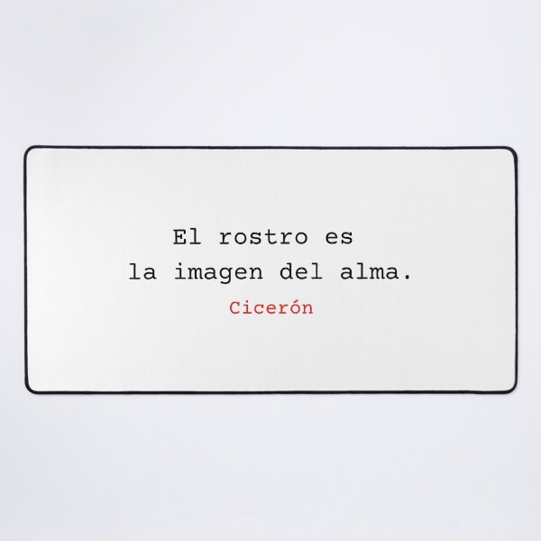 Item preview, El rostro es la imagen del alma. Cita de Cicerón. designed and sold by Vintage-TM.