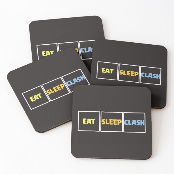 Item preview, Eat Sleep Clash Funny Gift Essential designed and sold by LawsonMacdolan.