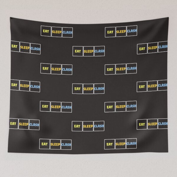 Item preview, Eat Sleep Clash Funny Gift Essential designed and sold by LawsonMacdolan.