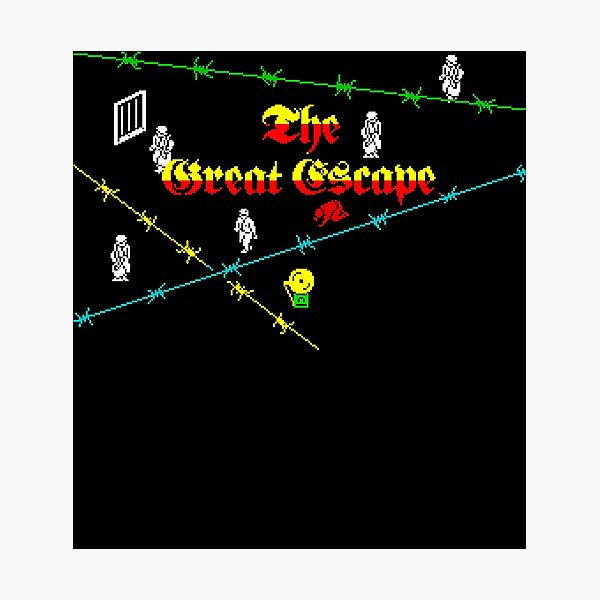 The Great Escape Game 32bit Photographic Print