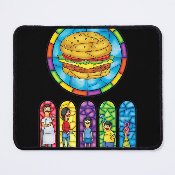 Item preview, Bobb's Burgerszz Stained Glass Premium designed and sold by jackolahy.