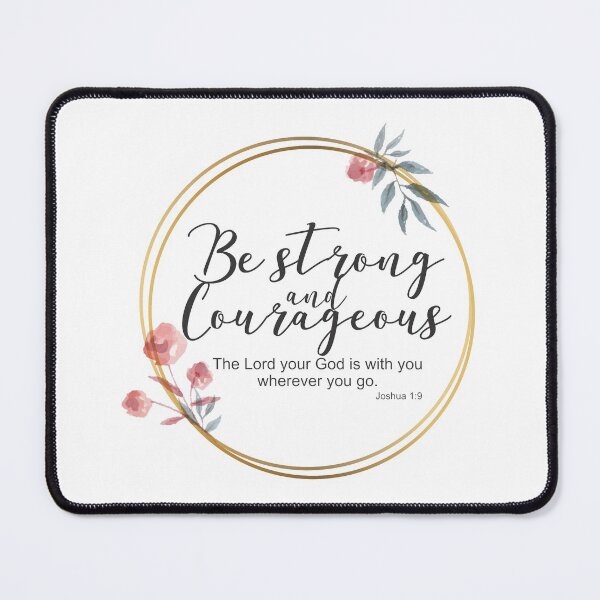 Item preview, Strong and Courageous designed and sold by disenyu.