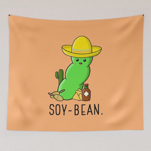 Item preview, Soy Bean - Fun Soy Bean Pun Design designed and sold by BaconPancakes21.
