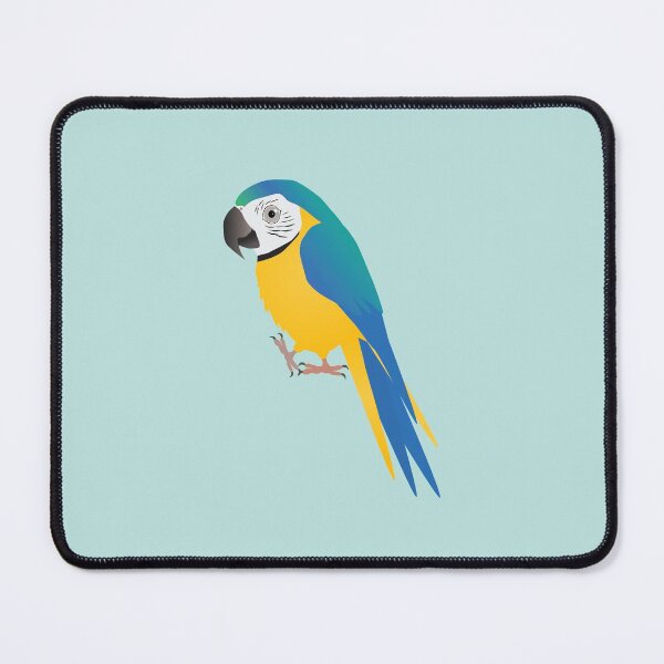Item preview, Funny blue and yellow macaw designed and sold by Bwiselizzy.