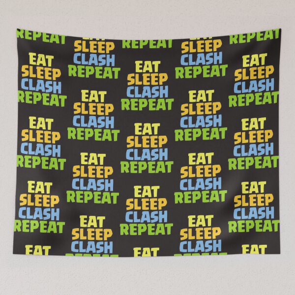Item preview, Eat, sleep, clash, repeat Classic designed and sold by LawsonMacdolan.
