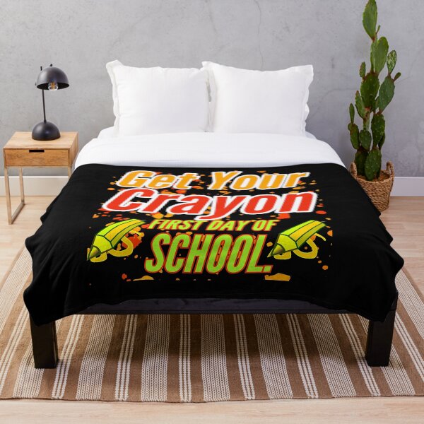 Item preview, Get Your Crayon First Day Of School. designed and sold by Trending Art.