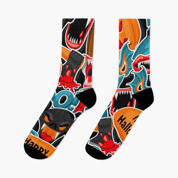 Item preview, Halloween pattern designed and sold by Hoetoons.