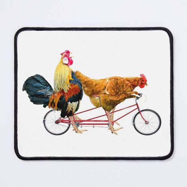 Item preview, Chickens on a Tandem Bicycle designed and sold by RamiBeans.