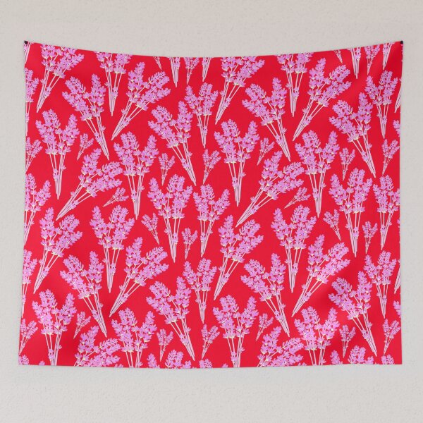 Item preview, Lavender Pattern - Red and Pink designed and sold by SilverPegasus.